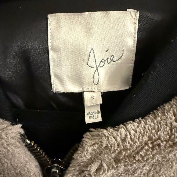 Joie Women's Colorblock Faux Fur Bomber Jacket - Picture 4 of 4